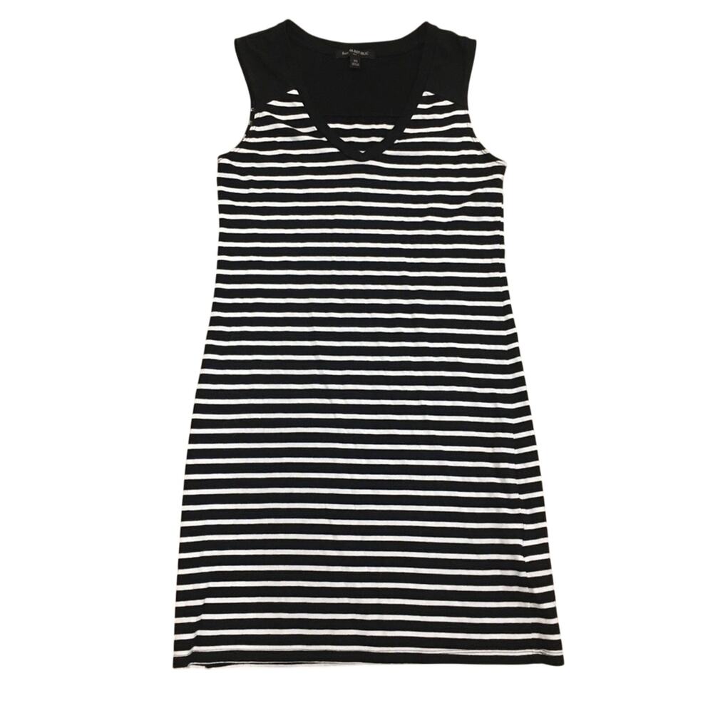 Banana Republic Factory Striped Black And White Dress Women's Size XS